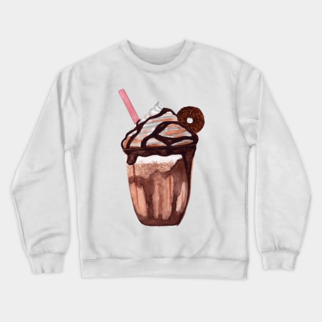 Ice cream parlor Crewneck Sweatshirt by GinaaArts